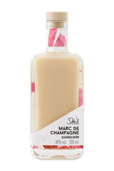 Marc de Champagne Sahnelikör - 18% vol. 100ml