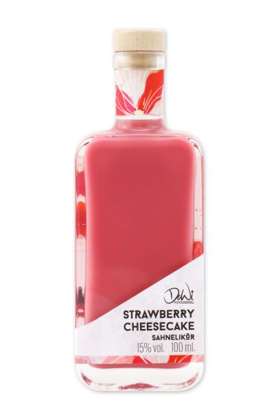 Strawberry Cheesecake Sahnelikör - 15% vol. 100ml