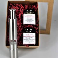 Geschenkbox Einhandmühle Blütensalz und Andalimanpfeffer | Standard - #301